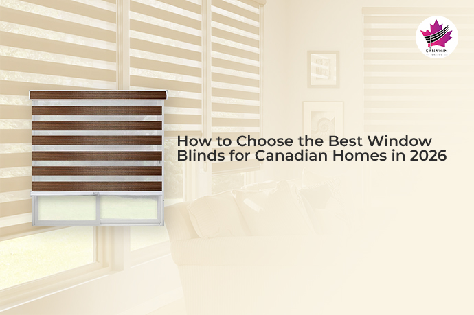 zebra blinds modern home Canada
