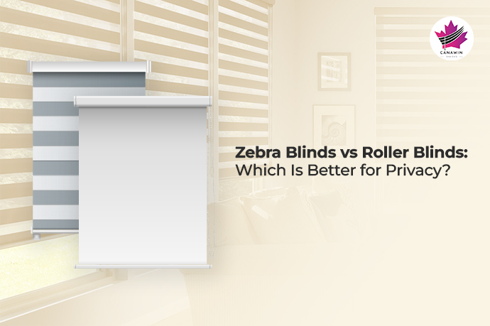 Zebra Blinds vs Roller Blinds: Which Is Better for Privacy? | Canawin